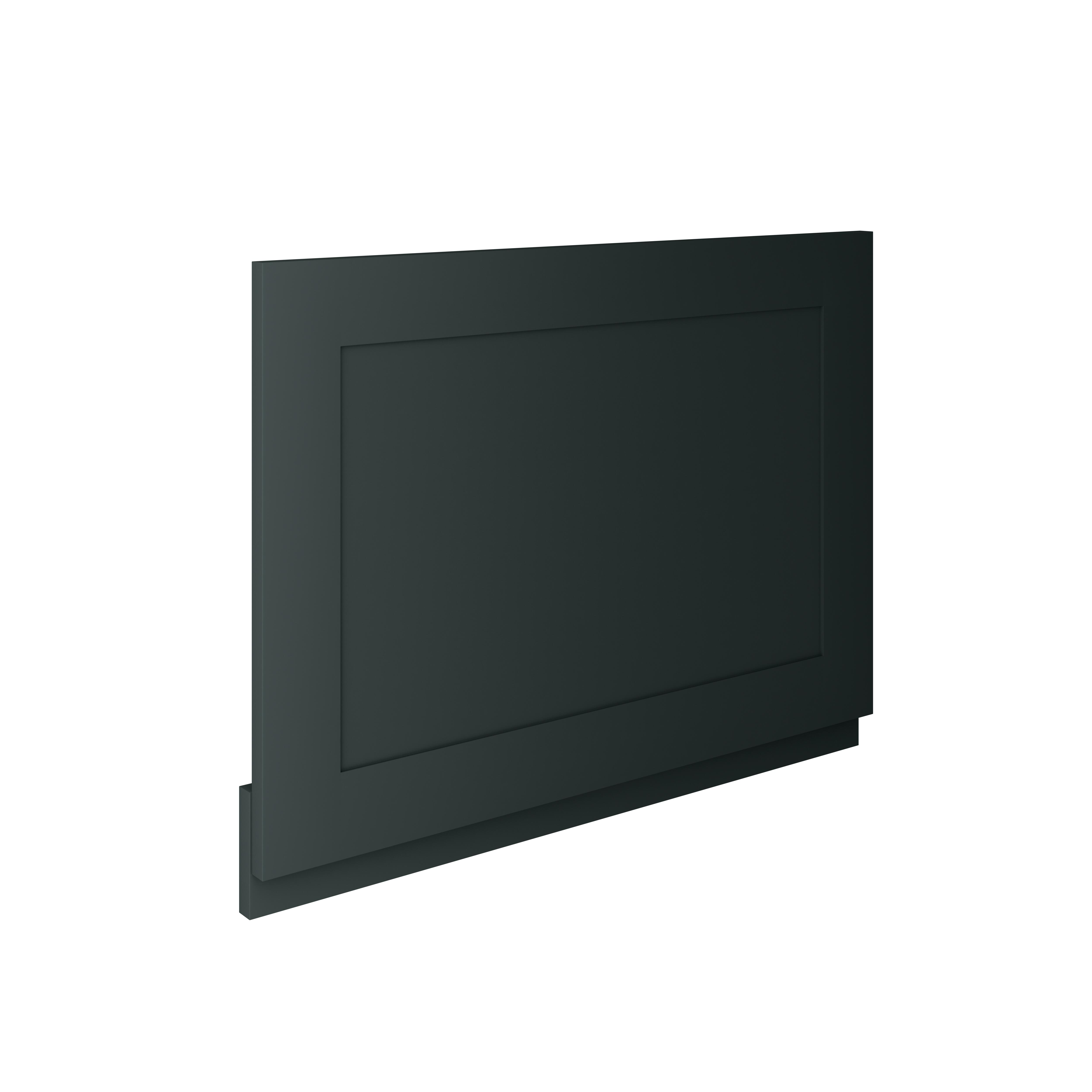 Scudo Classica 700mm end bath panel in Charcoal Grey Painted MFC