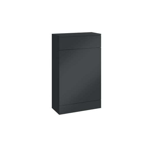 Scudo Empire 500mm Anthracite floorstanding WC unit, contemporary MDF design