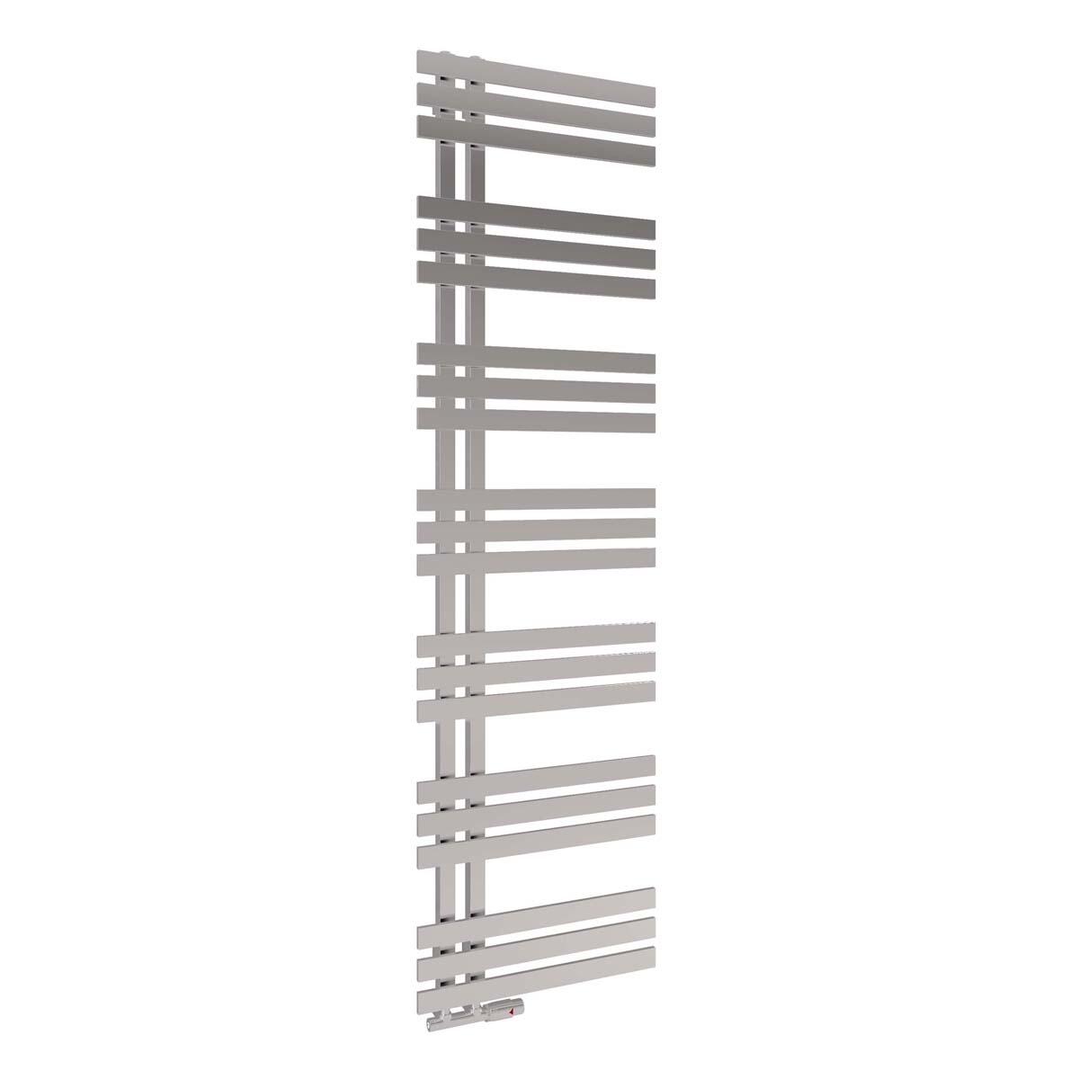 Scudo Elizabeth anthracite steel towel warmer, vertical design, 1800mm height x 600mm width