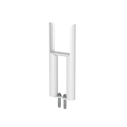 Scudo Column Radiator 3 Column Insertable Feet, white mild steel, pair