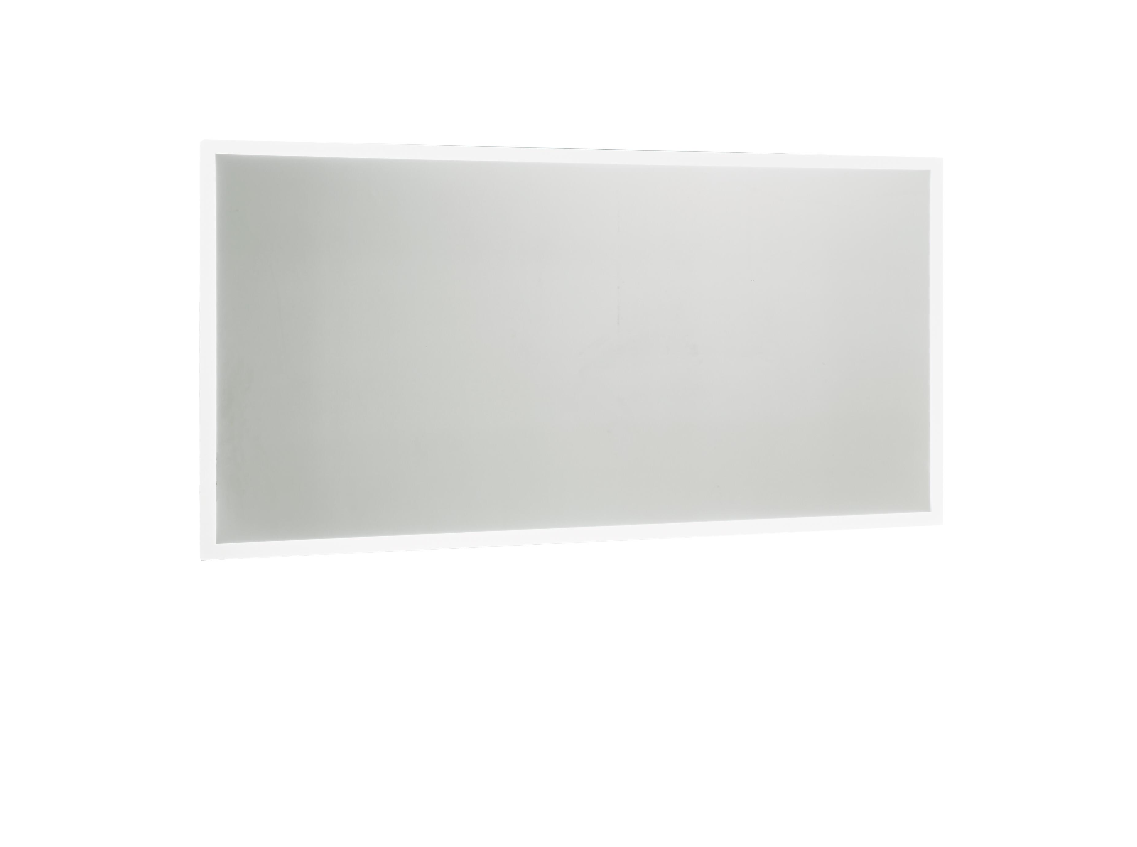 Scudo Mosca 1200mm x 600mm rectangular LED mirror with demister pad and shaver socket