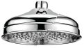 Scudo Traditional Raincan 200mm shower head in chrome finish