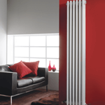 Vertical White Radiators
