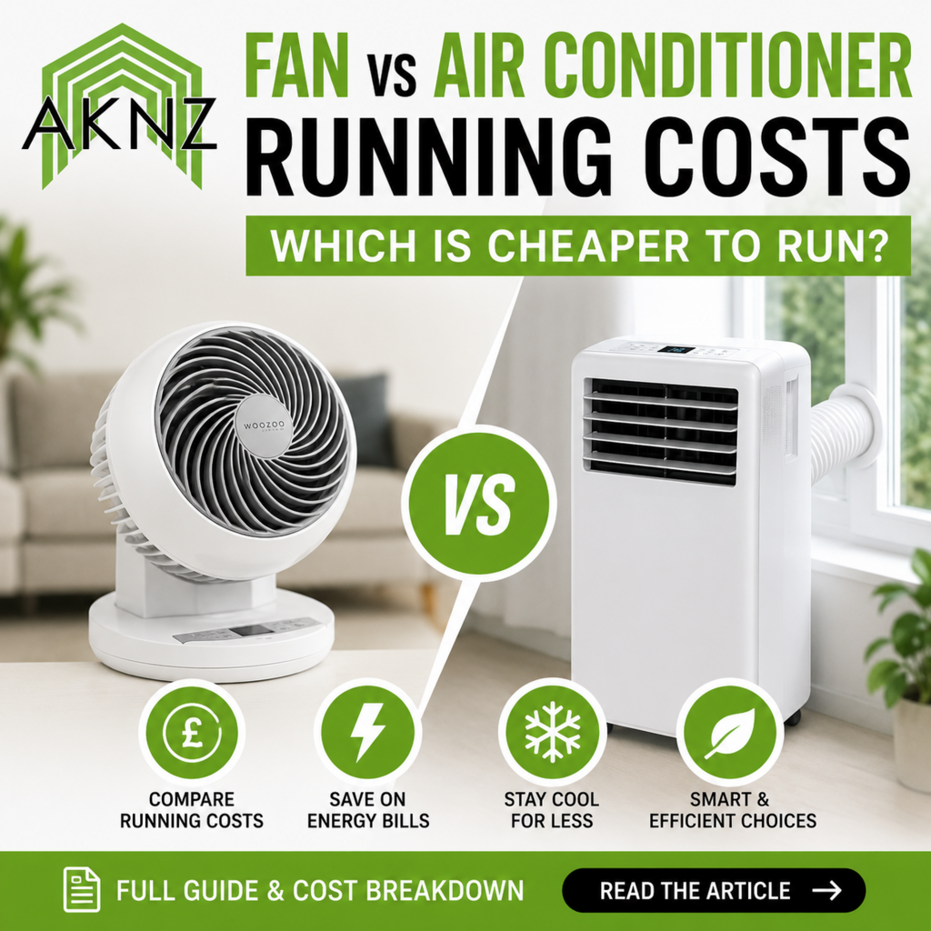 Fan vs Air Conditioner Running Costs: Which Is Cheaper to Run in the UK?