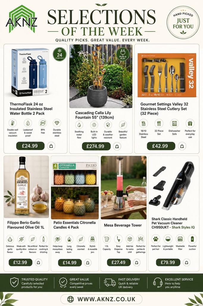 AKNZ Selections of the Week: Quality Picks, Great Value, Every Week