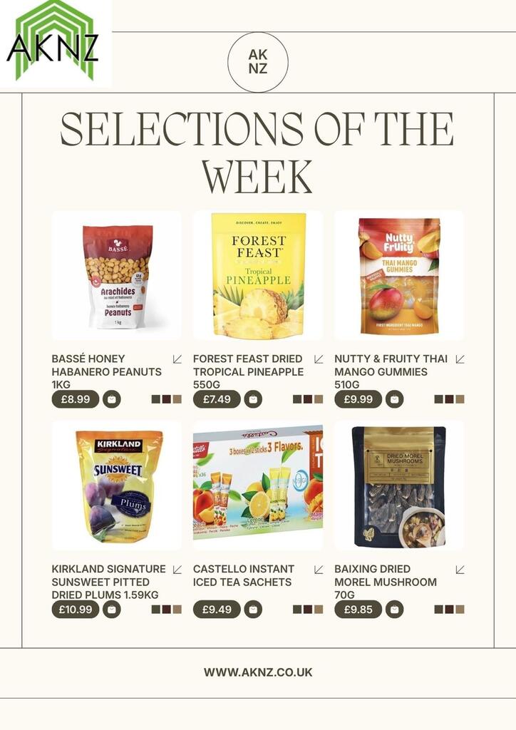 AKNZ Selections of the Week: Discover Unique Flavours and Pantry Essentials