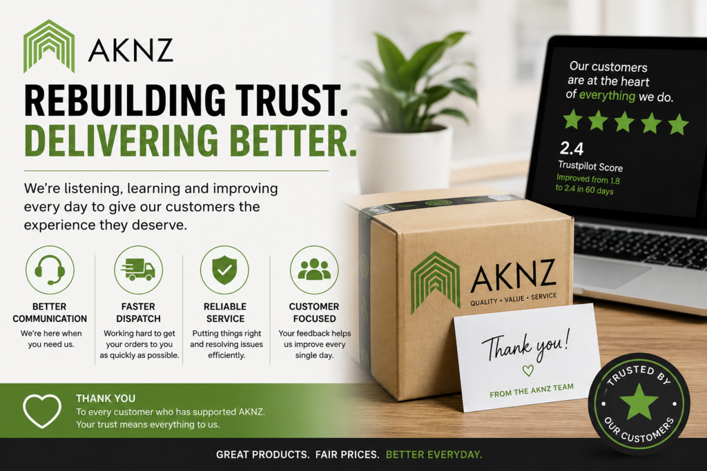 How AKNZ Is Rebuilding Customer Trust – One Order at a Time