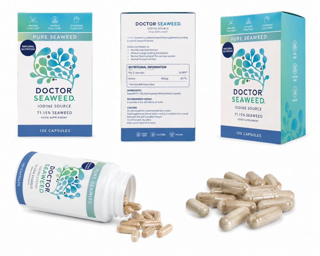 Doctor Seaweed Pure Seaweed Capsules: A Natural Way to Support Thyroid Health and Daily Wellness