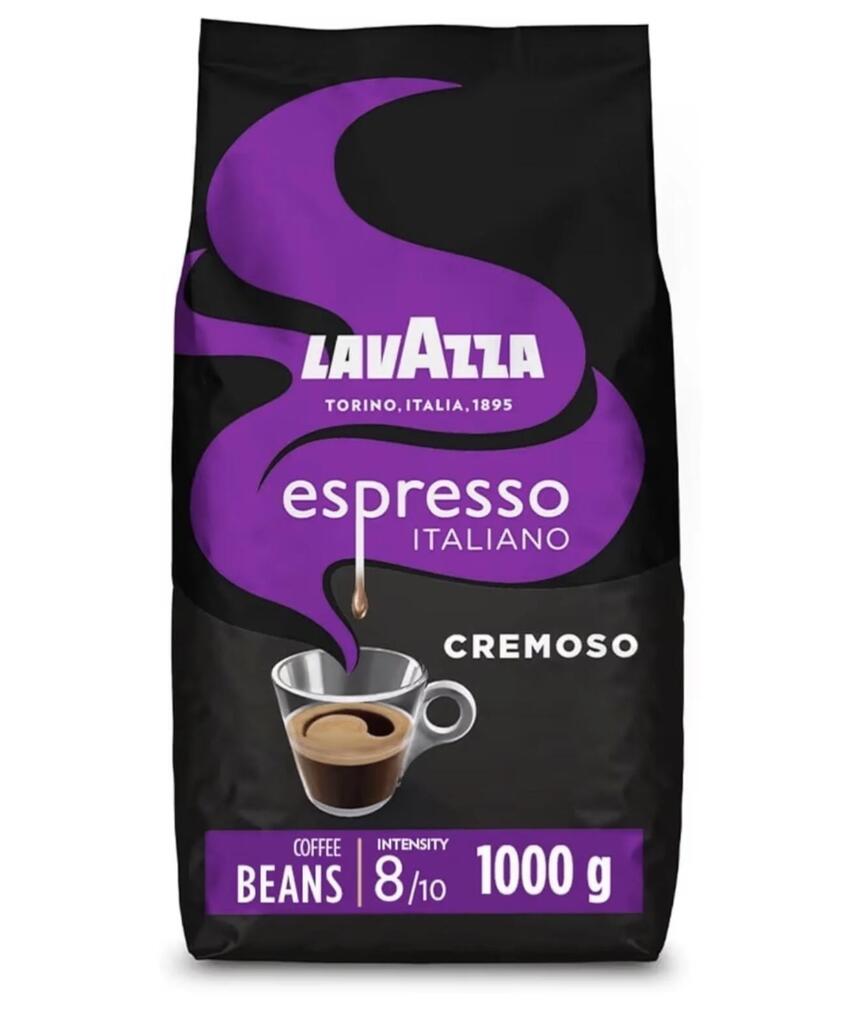 ☕ Lavazza Espresso Cremoso 100% Arabica Medium Roast Coffee Beans (1kg) – Now Available at AKNZ for £23.49