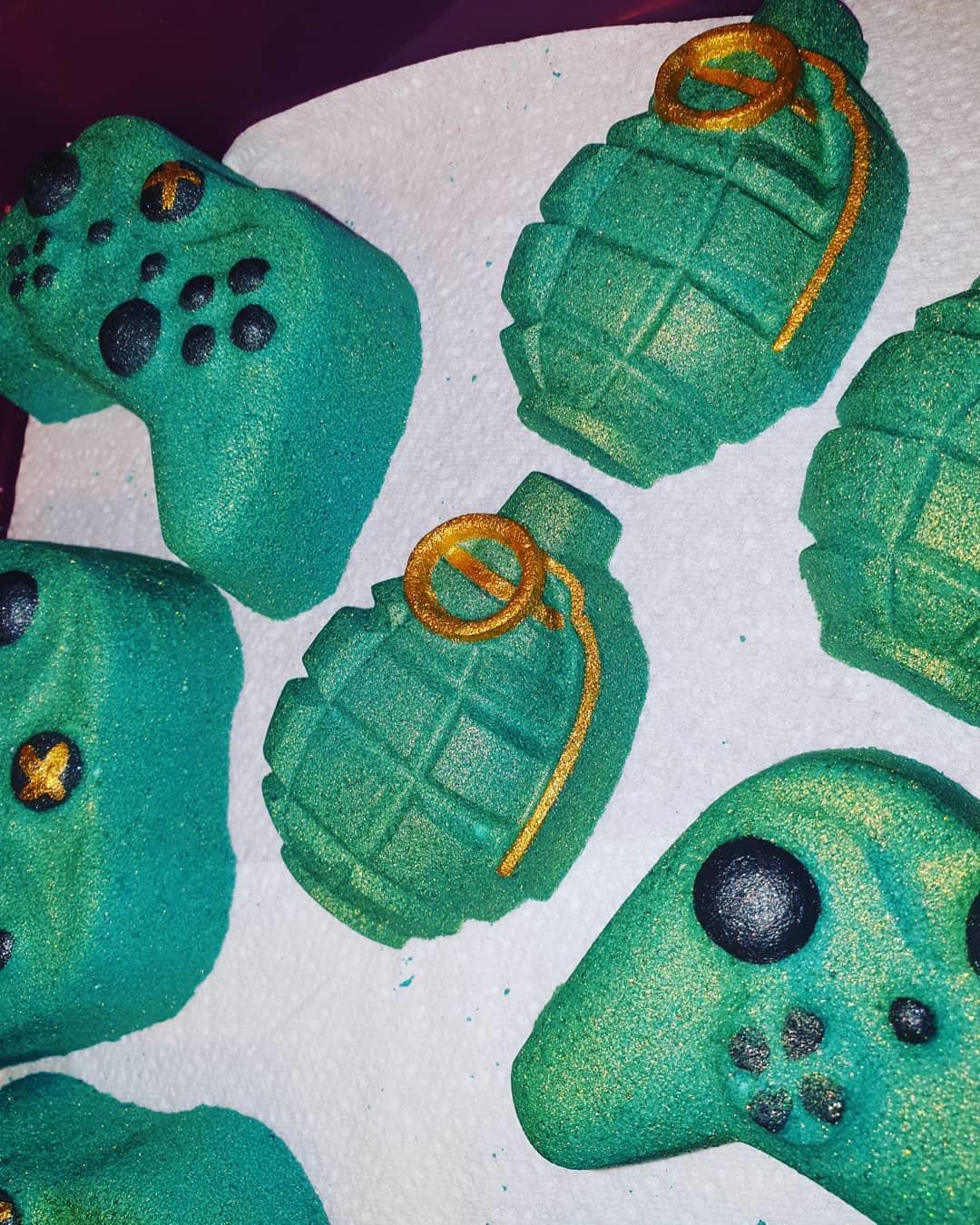 grenade bath bomb