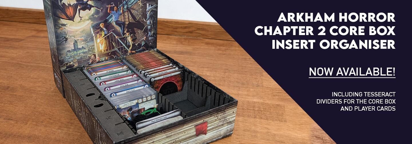 Arkham Horror Core Box Insert Chapter 2