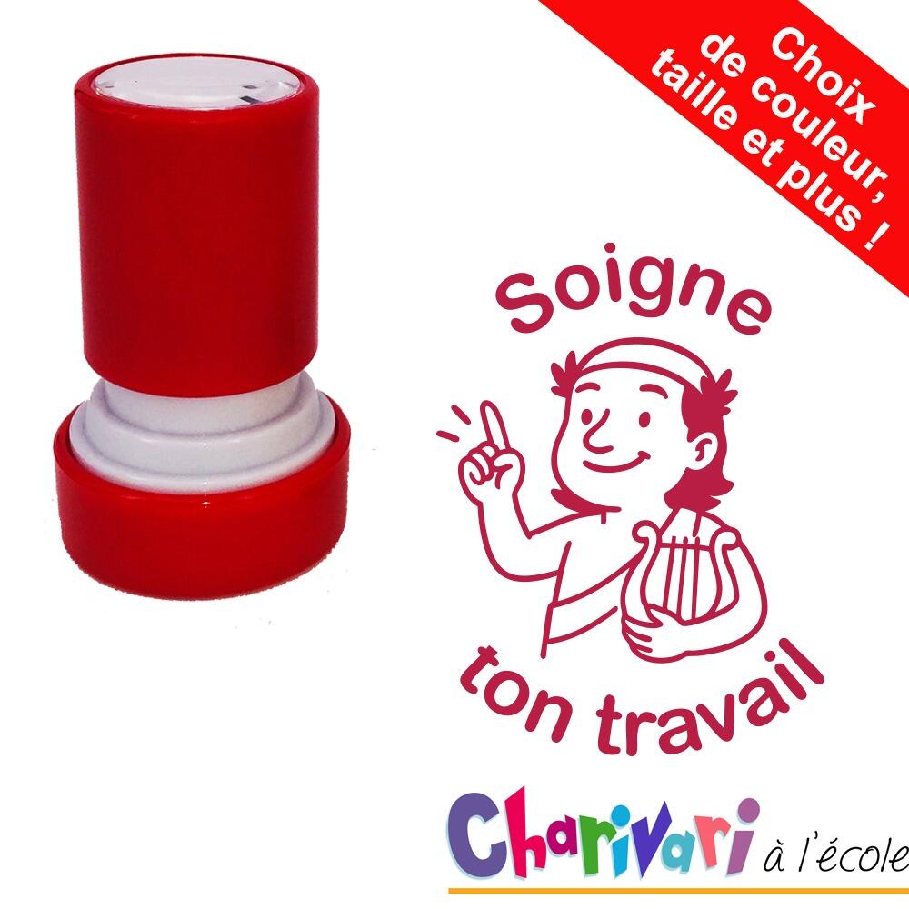 Tampons Enseignants | Soigne ton travail Tampon Auto-Encreur Mythologie, Personnalisable