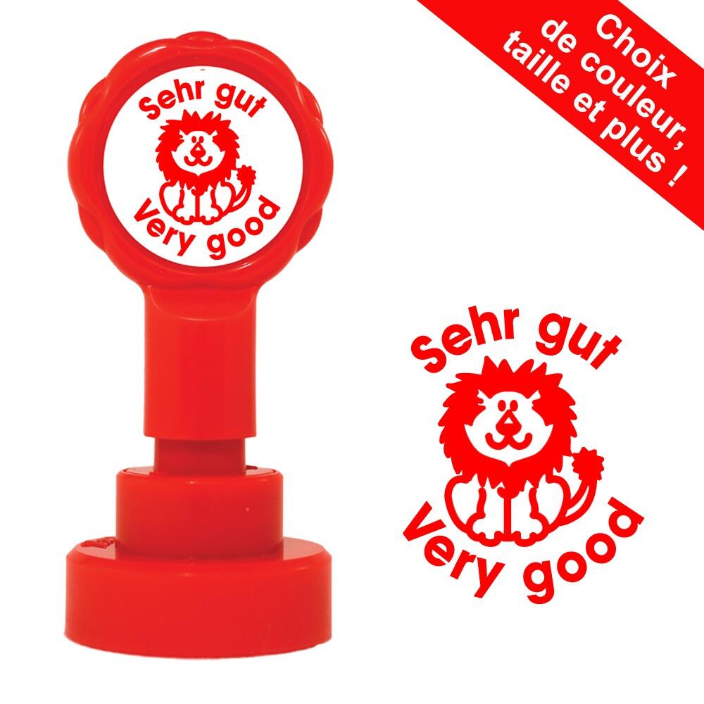 Tampons Encreurs | Sehr Gut / Very Good Tampons Auto-Encreurs Bilingues - 22mm