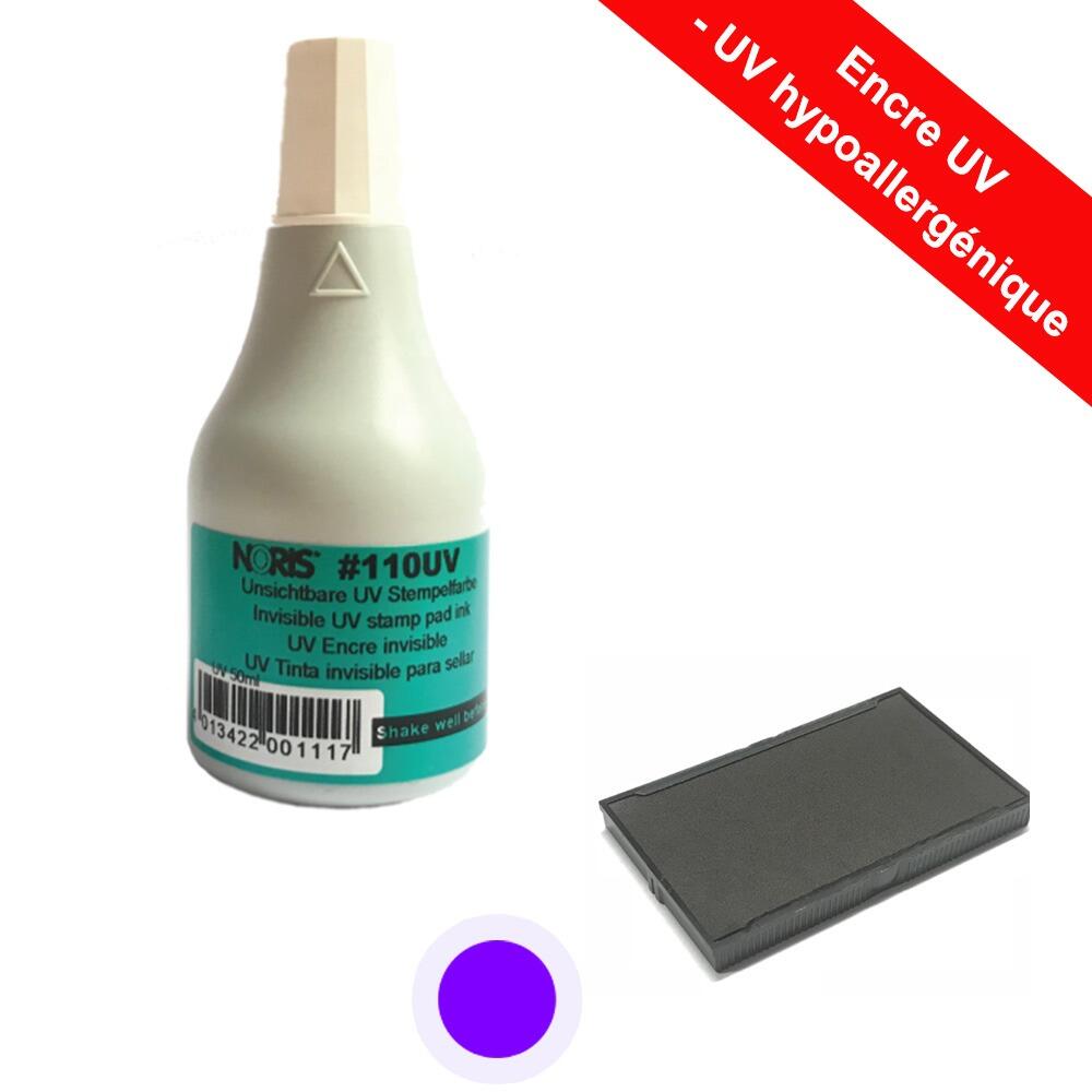 Tampons Mains | Encre Ultra-Violette (UV) Testée Sur la Peau Tampons Encreurs - 50 ml