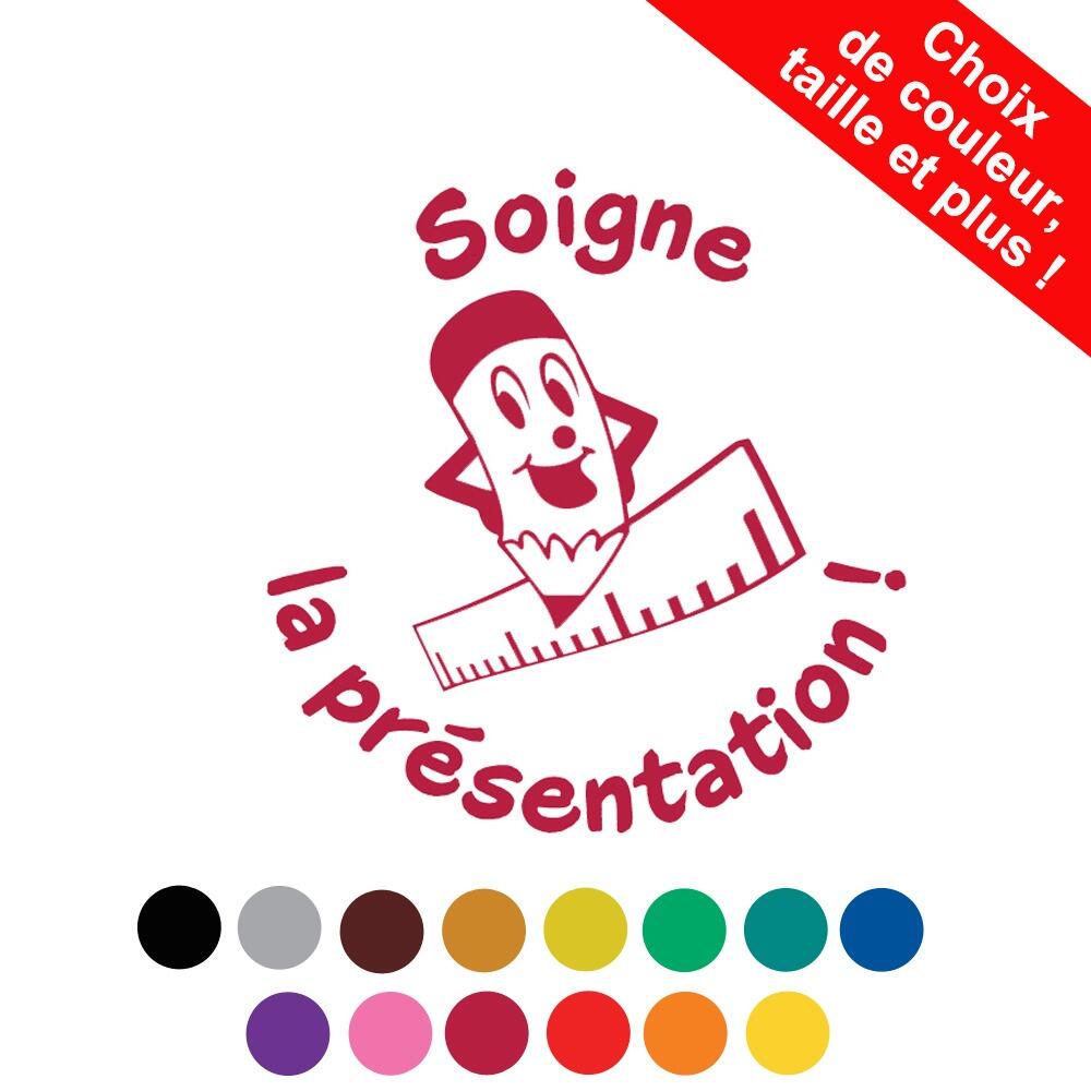 Tampons Encreurs Personnalisés | Soigne la présentation Tampon Encreur Enseignants à Personnaliser