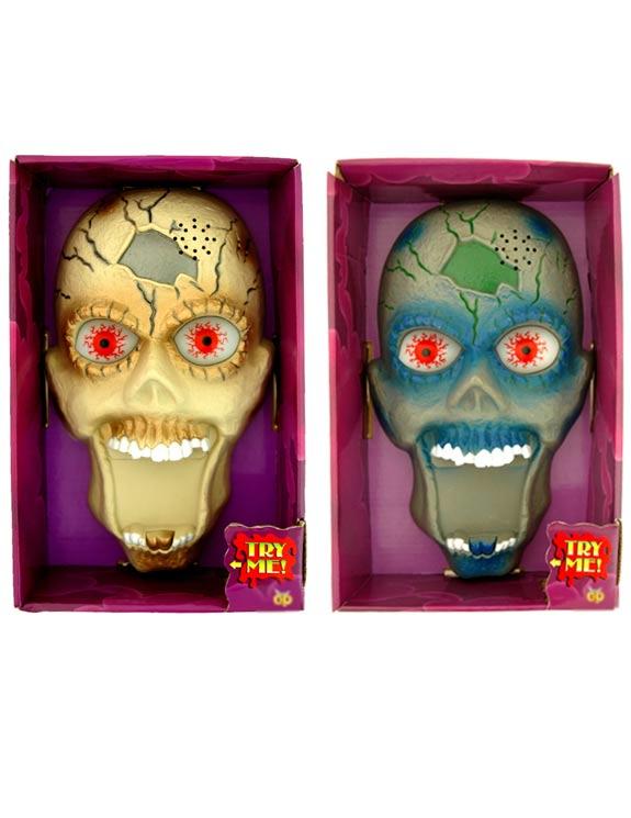 Skull Door Bell - 22cm tall