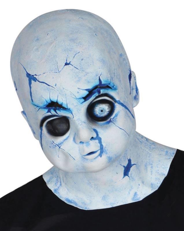 Zombie Baby Mask - Bisque Overhead Facemask