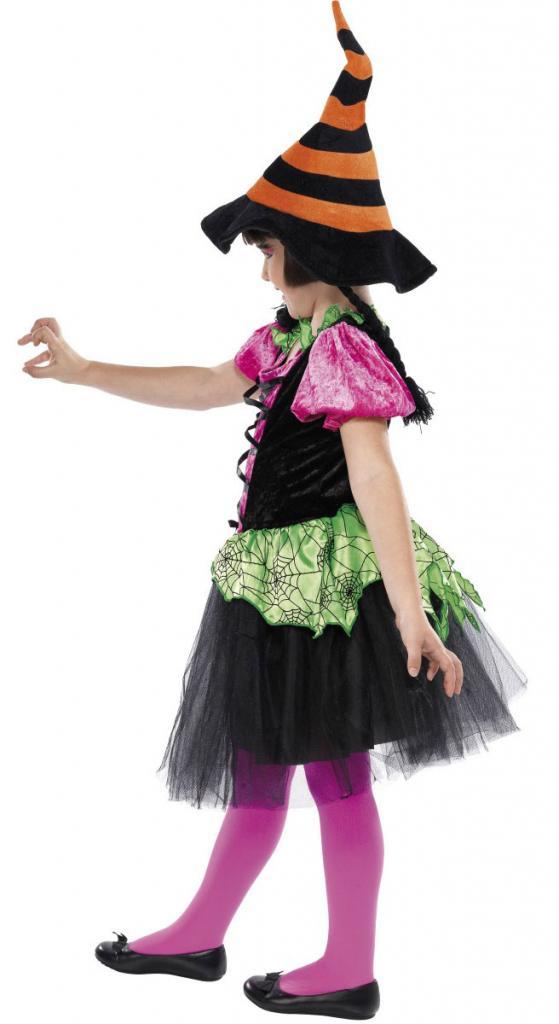 Side View of Fairy Witch Princess Fancy Dress Costume for Halloween from Karnival Costumes your Halloween specialists