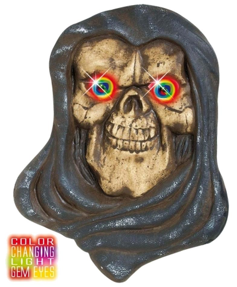 Grim Reaper Head with Colour Changing Eye from Karnival Costumes