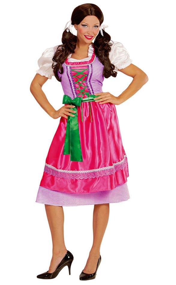 Adult Dirndl Oktoberfest Costume by Widmann 0012 available here at Karnival Costumes online party shop