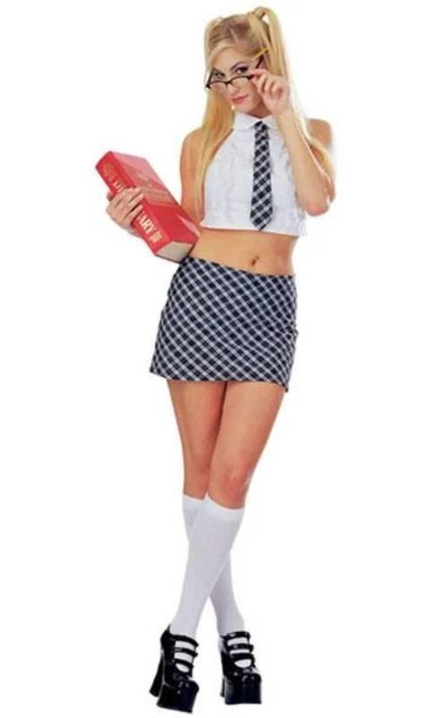 Straight A's schoolgirl costume for women by Rubies 15178 available here at Karnival Costumes online party shop
