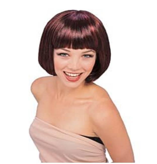 Red and black tonal Super Model Wig for ladies by Rubies 54029 available here at Karnival Costumes online party shop