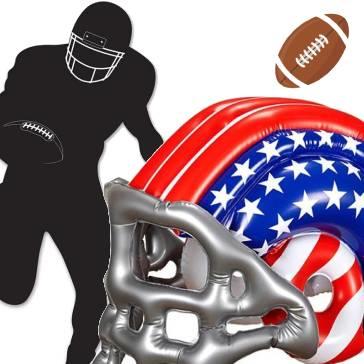 NFL Superbowl American Football costume accessories and party goods and more. Great selection available here at Karnival Costumes online party shop