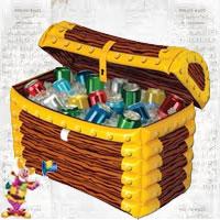 Inflatable Treasure Chest Drinks Cooler