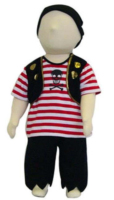 Baby's and Toddler's Buccaneer pirate fancy dress by Travis Designs BUC1 available here at Karnival Costumes online party shop