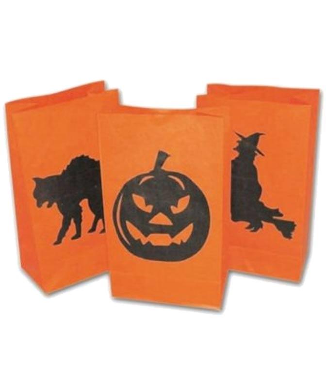Packet of 10 Halloween Candle Lanterns from Karnival Costumes www.karnival-house.co.uk