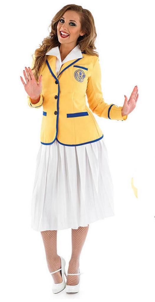 Holiday Camp Hostess Fancy Dress Costume for Women by Fun Shack 3796