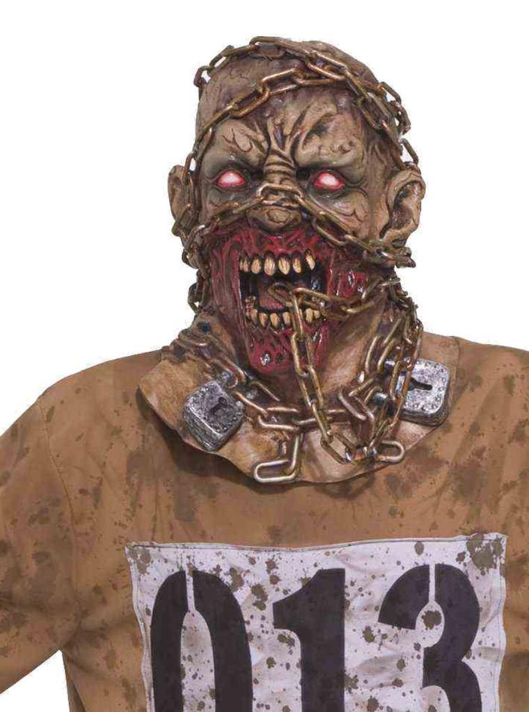 Chain Gang Monster Mask and Costume for Men by Forum Novelties available at Karnival Costumes
