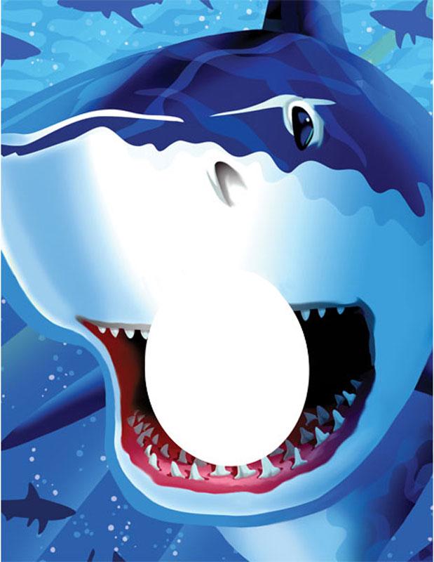 Man Eating Shark Photo Prop by Creative Party 90887 and available from Karnival Costumes