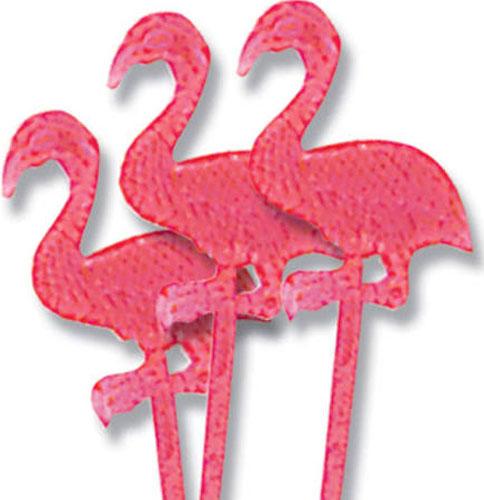 Pink Flamingo Party Picks Pk24 Unique 19208 available in the UK from Karnival Costumes