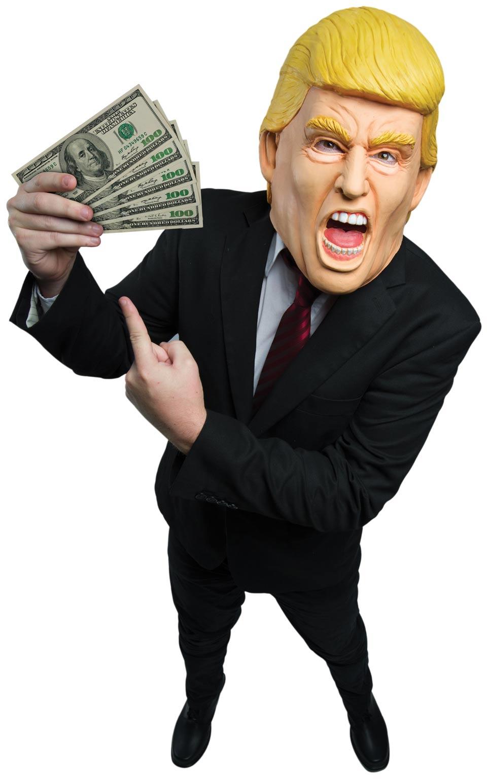Donald Chump Mask Political Character Rubies 33972 available here at Karnival Costumes online party shop