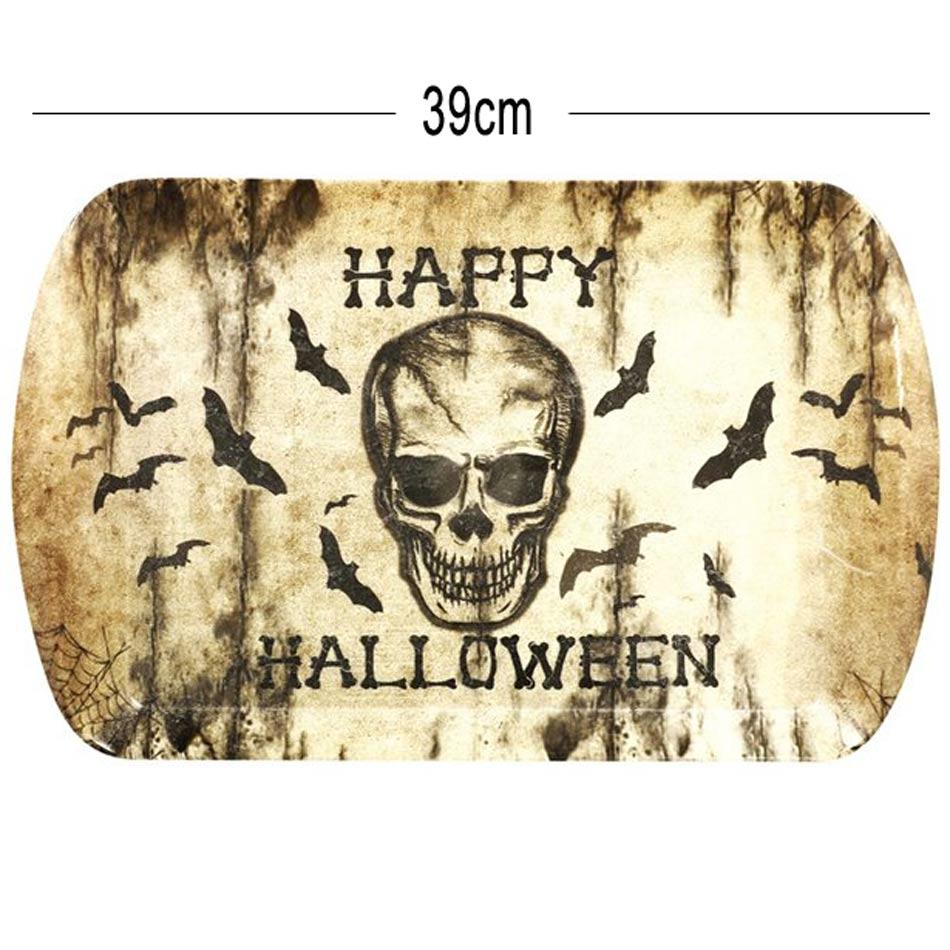 Skull Serving Tray or Buffet Platter item 26425 available here at Karnival Costumes online party shop