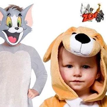 Childrens Cats and Dogs - and mice - fancy dress costumes. Great selection with 24H delivery opt. Buy securely online here at Karnival Costumes online party shop.