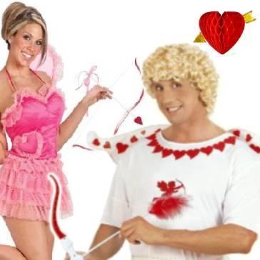 St Valentine's Day fancy dress costumes for men and women all available here at Karnival Costumes online party shop.