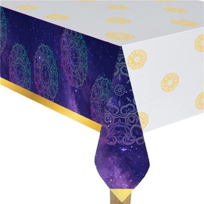 Opulent Eid Paper Tablecover by Amscan 9914198 available here at Karnival Costumes online party shop