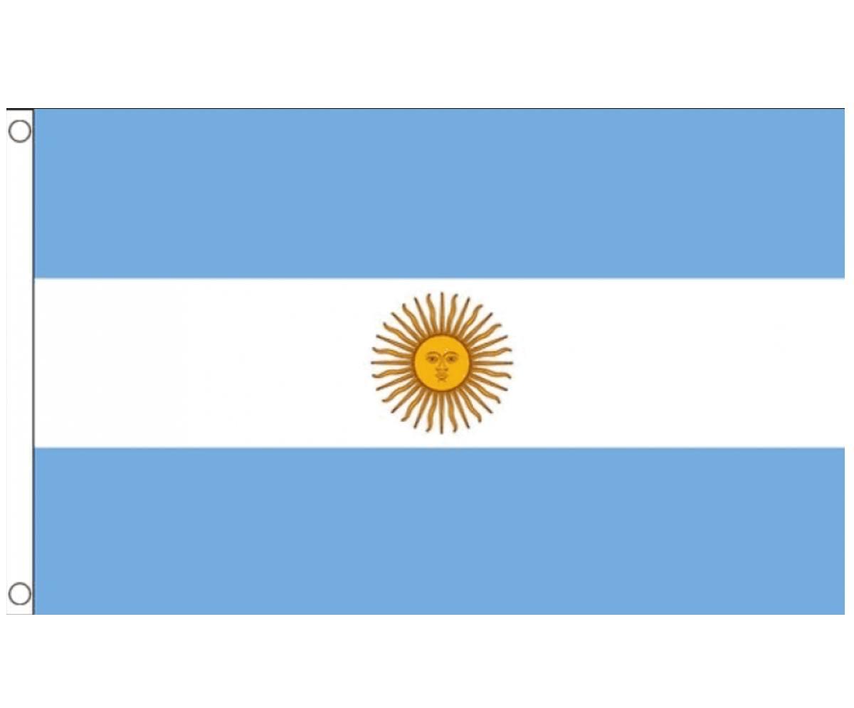 Argentina Flag 5ft x 3ft ARG01 available here at Karnival Costumes online party shop