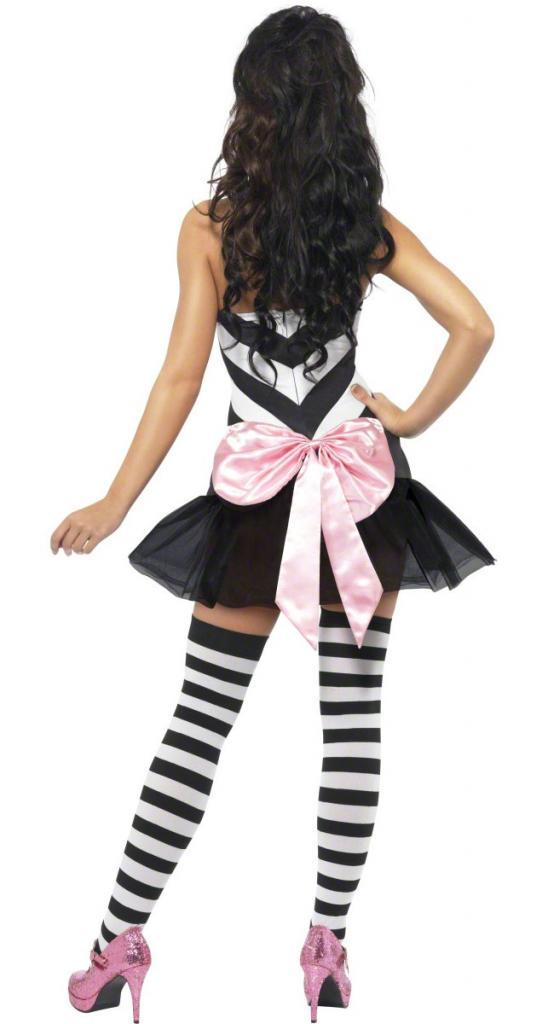 Asking For Trouble Prisoner Costume - Rear View