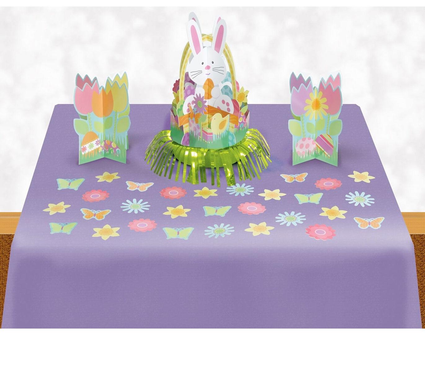 23pc Easter Table Decorating Set by Amscan 280074 available here at Karnival Costumes online party shop