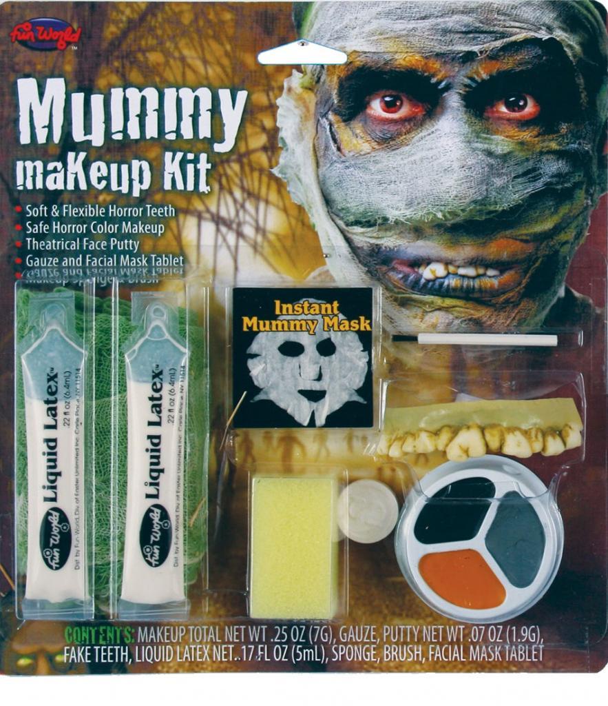Rotted Mummy Make-Up and Accessories Set from Karnival Costumes