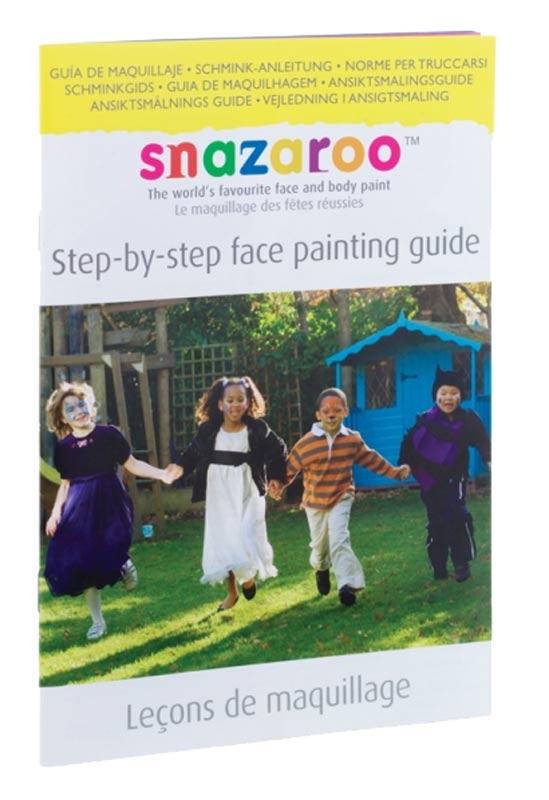 Snazaroo Step by Step Face Painting Guide from the huge collection of Snazaroo products and accessories at Karnival Costume