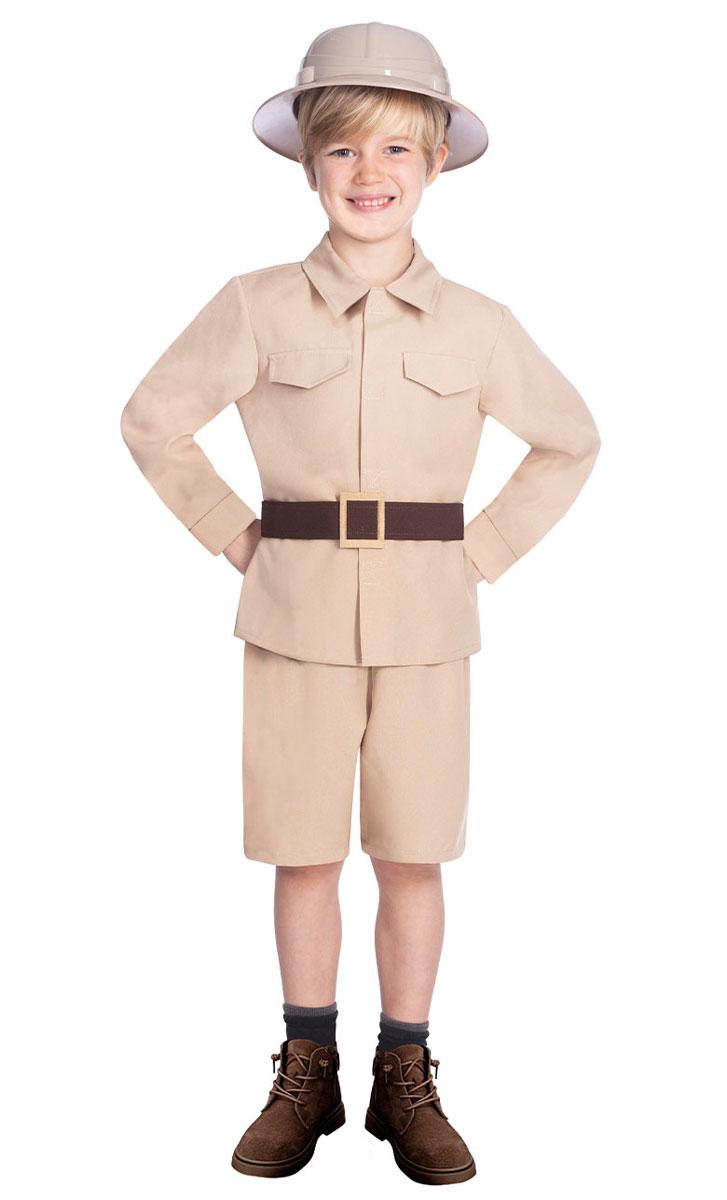Boy's Safari Fancy Dress Costume by 
