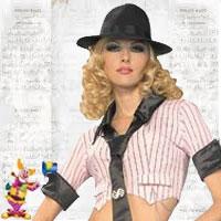 Gangster Moll Costumes Ideal for Valentines