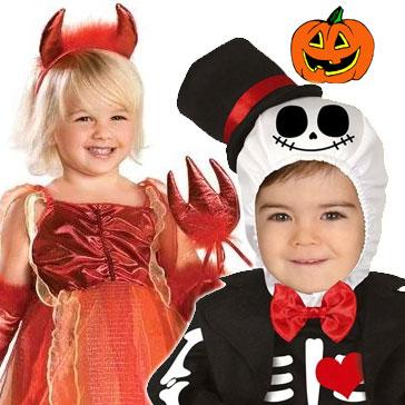 Baby and Toddler Halloween fancy dress costumes and dress-up available here at Karnival Costumes online party shop