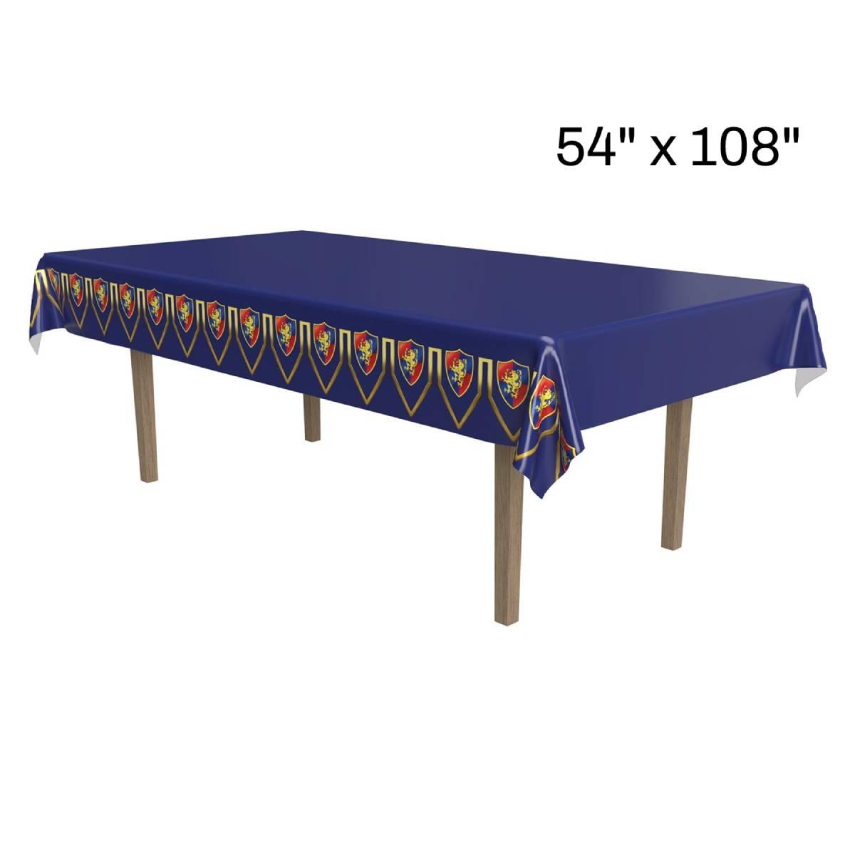 Medieval Themed Plastic Tablecover by Beistle 57056 available here at Karnival Costumes online party shop