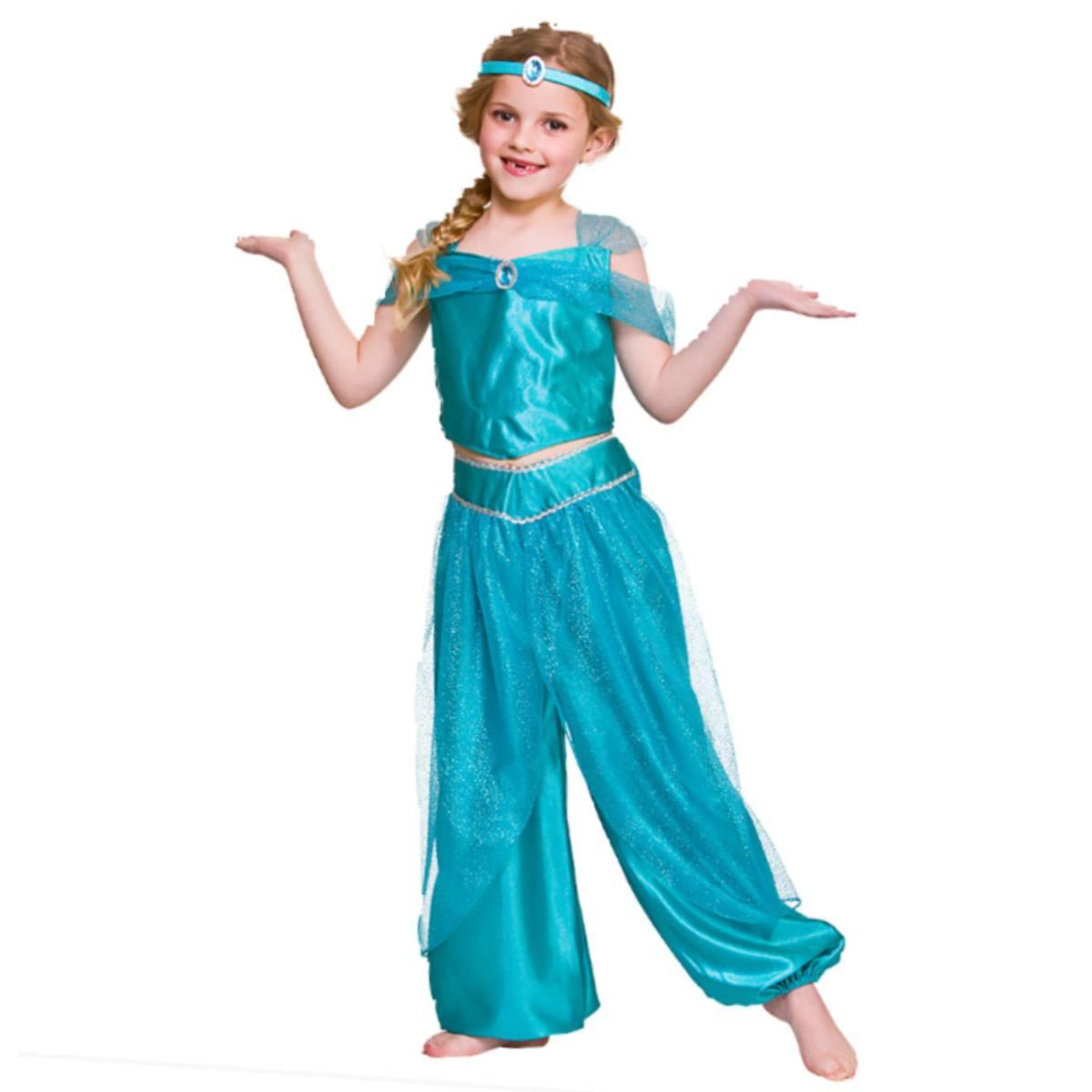 Girl's Storybook Arabian Princess Fancy Dress Costume by Wicked EG-3638 available here at Karnival Costumes online party shop