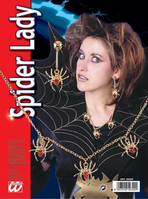 Spider Lady Jewellery Set